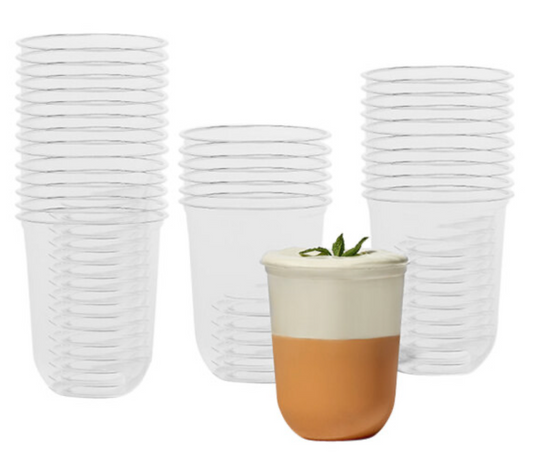 Plastic Juice Cup (U) shape 16 OZ