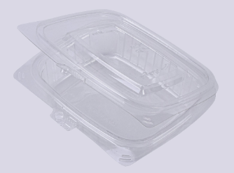 Hinged Rectanguler plate 12 OZ