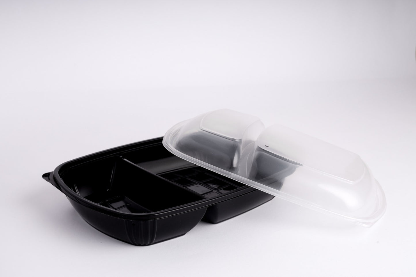 Meal big 2 Compartments Black
