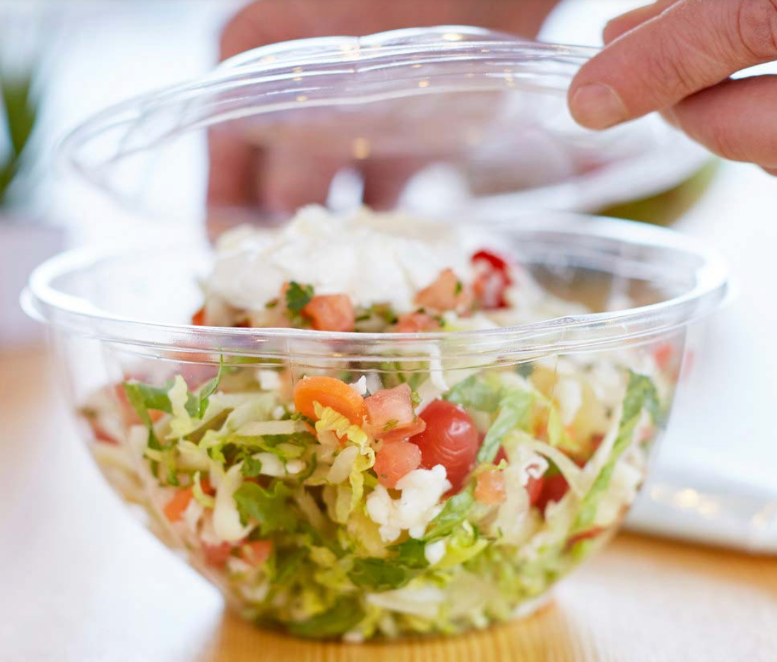 Plastic Salad Container