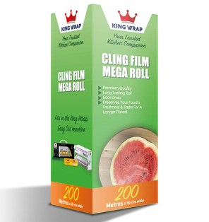 King Wrap Clink Film Jumbo size 40 ( 1 roll in the box)