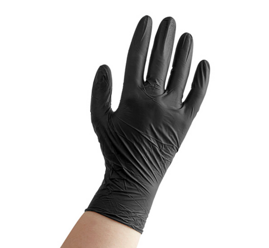 Black Latex Gloves