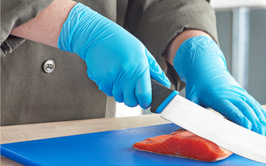 Blue Nitrile Gloves