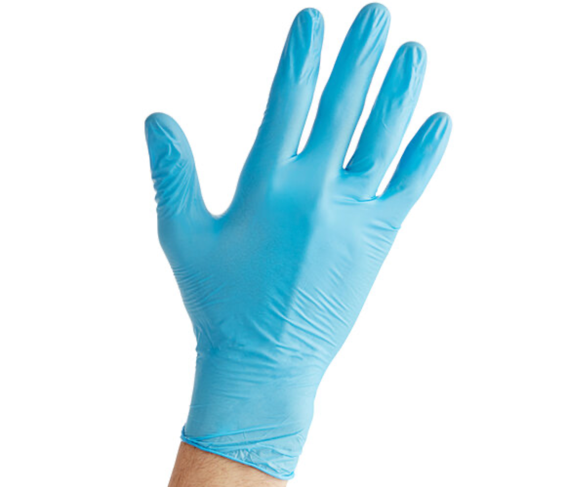 Blue Nitrile Gloves