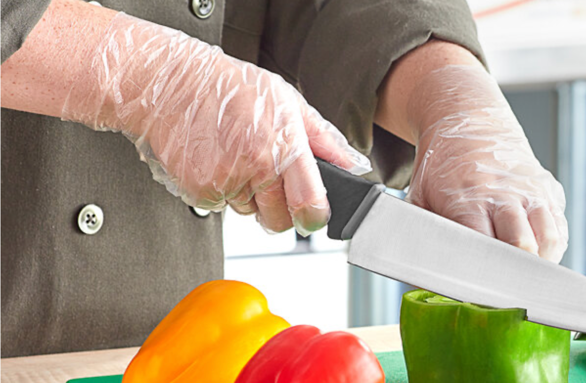 Clear Gloves for food