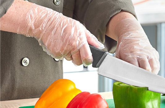 Clear Gloves for food