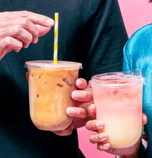 Plastic Juice Cup (U) shape 12 OZ