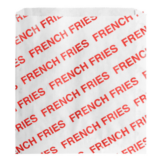 French Fries Bag 10*11*13