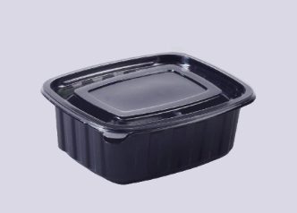 Rectanguler Black 12 OZ