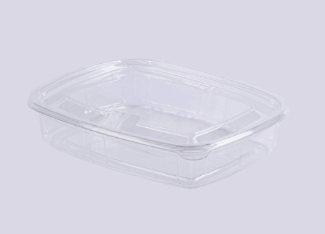 Rectangular  Transparent with Lids 750 CC
