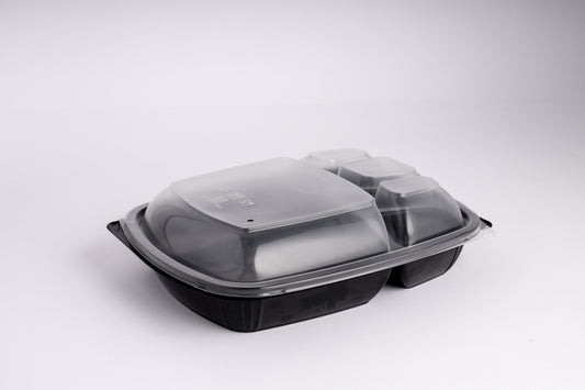 Meal big 4 Compartments Black