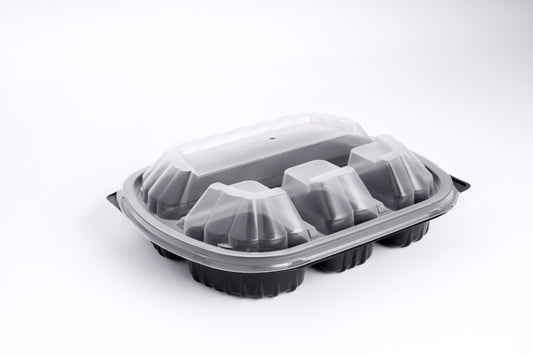 Meal Small 4 Compartments Black